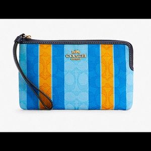 Coach large wristlet